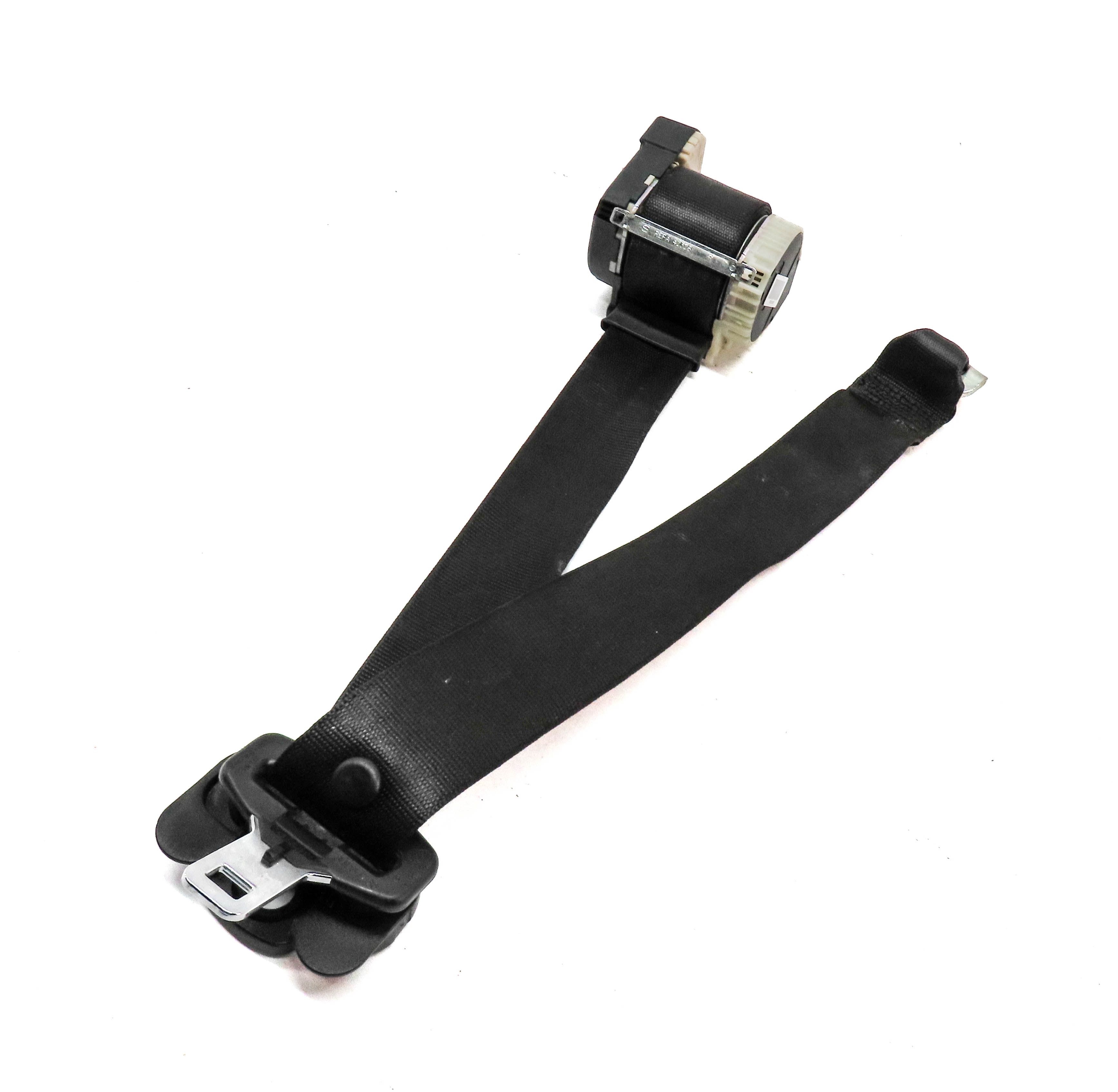 2012 RANGE ROVER (L322) REAR LEFT SEAT SEATBELT BELT RETRACTOR (Black) — exact item pictured